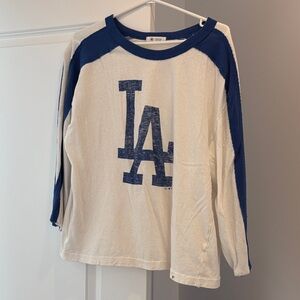 Womans LA DODGERS Long Sleeve Shirt